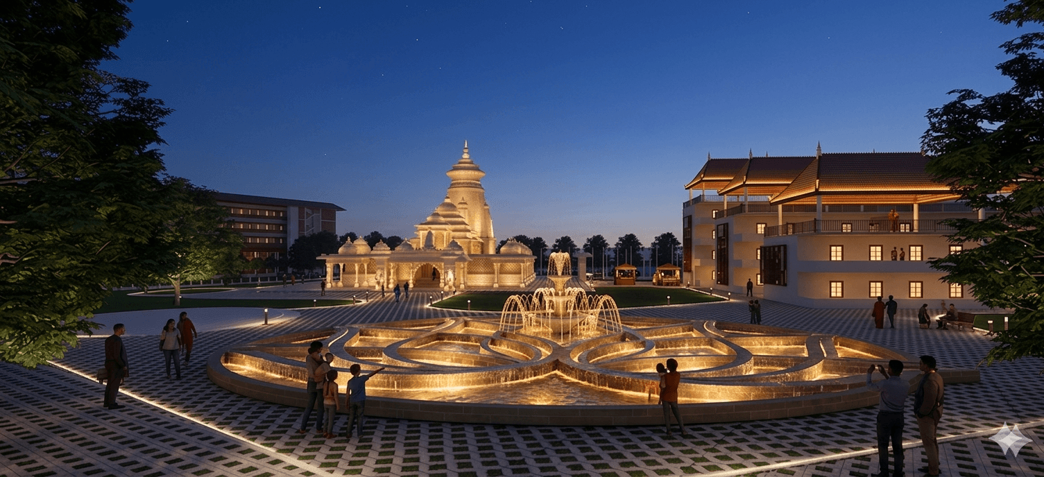 Temple Courtyard