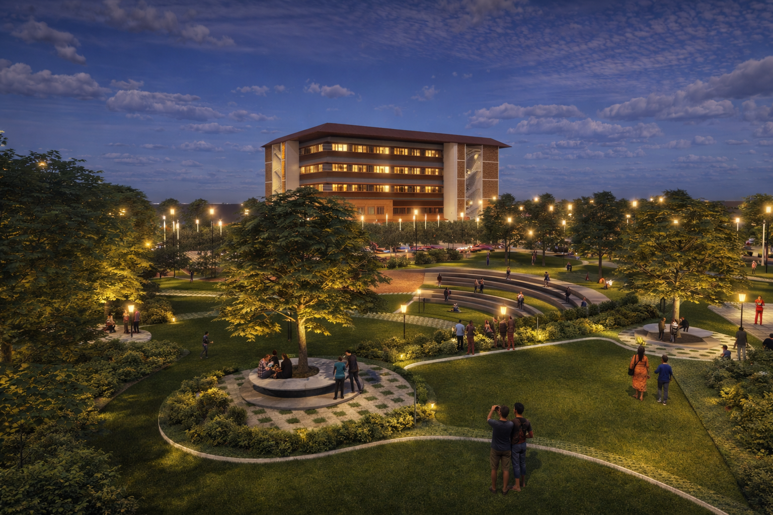 Iskcon Temple Campus