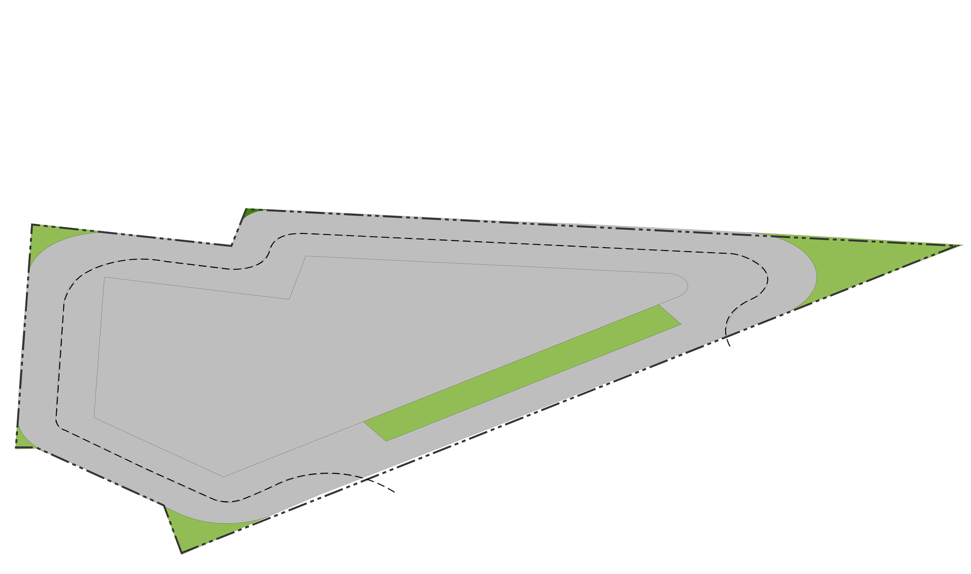 Sulur Hotel site render — animated building massing